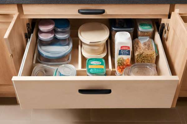 Add A Food Storage Container Drawer
