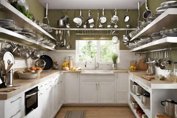 Add Pot Racks To Your Walls Or Inside Your Pantry
