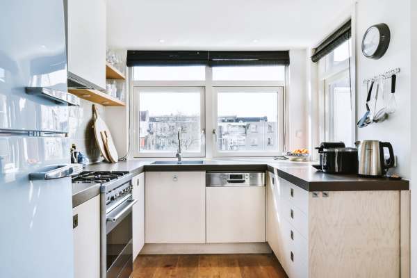 Create Zones To Organize A Small Kitchen Without A Pantry