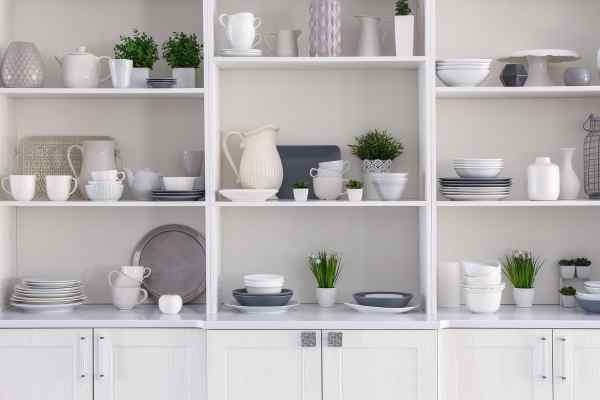Adjustable Shelving To Organize Kitchen Cabinets Pots And Pans