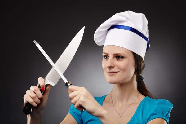Using The Chef's Choice Knife Sharpener