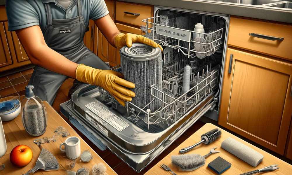 How To Clean Dishwasher Filter Maytag