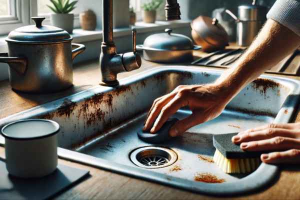 Dealing with Scratches and Chips in Enameled Cast Iron Sinks