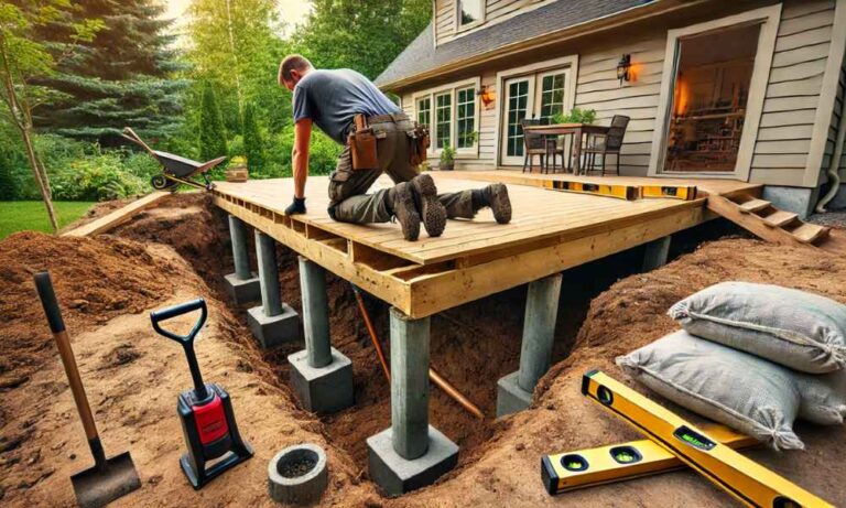 How To Fix A Sinking Deck - Home Art Guide