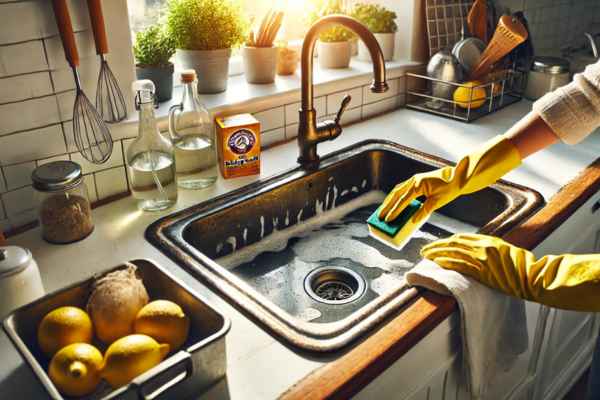 Natural Cleaning Alternatives for Enameled Cast Iron Sinks