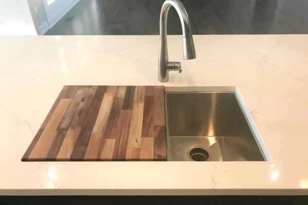 Preparing the Butcher Block for Cutting