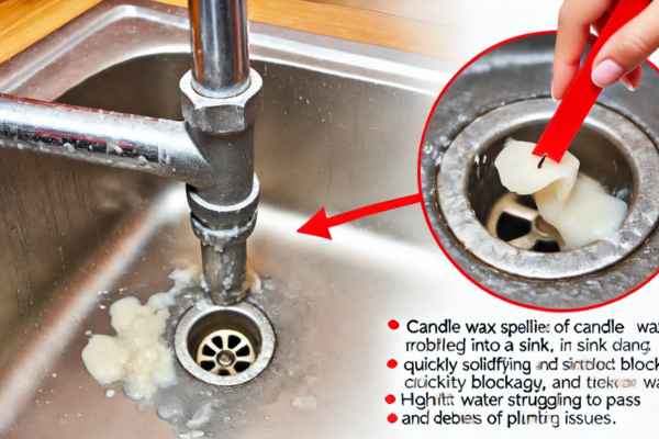 Understanding The Problem: Candle Wax In Your Sink Drain 