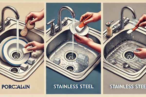 Dealing with Candle Wax in Different Sink Materials: Porcelain, Stainless Steel, and Composite