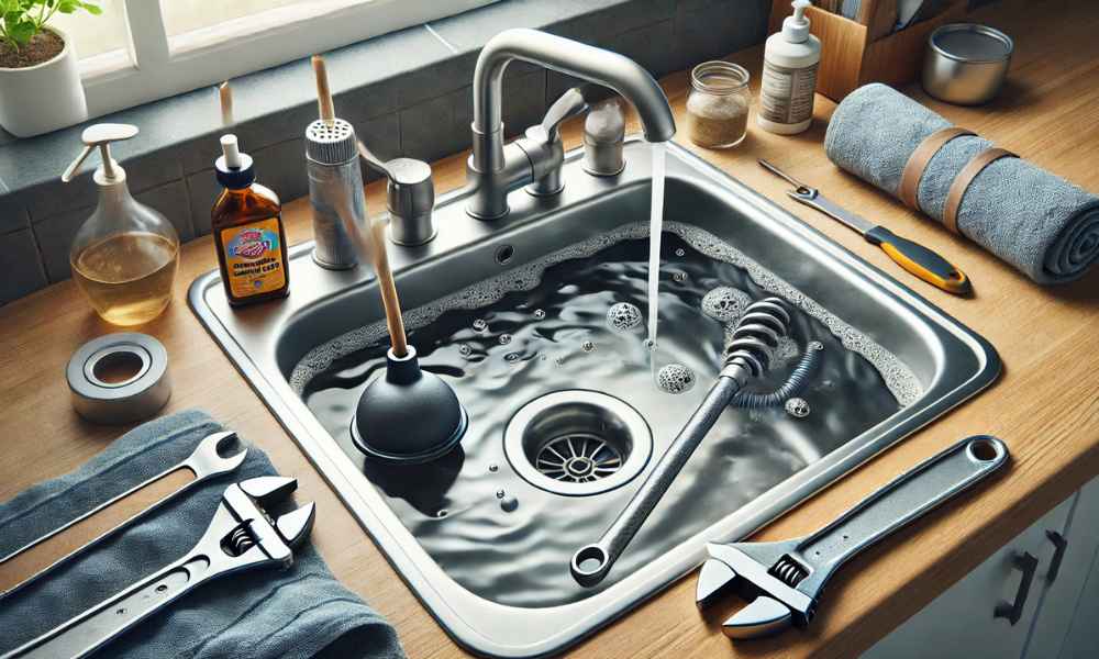 How To Fix Airlock In Kitchen Sink Drain