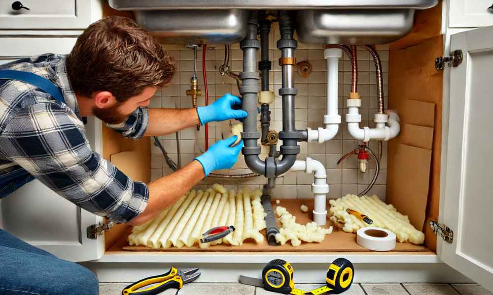 How To Insulate Pipes Under Sink