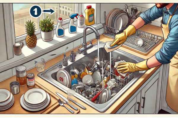 Remove All Items from the Sink