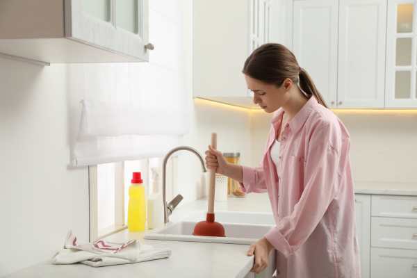 How to Safely Use a Plunger on Your RV Kitchen Sink