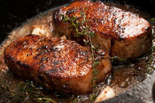 Searing the Steak to Lock in Flavor