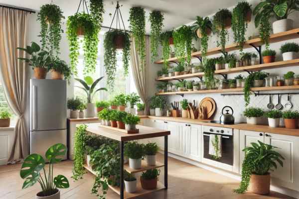 Displaying Greenery: The Power of Plants and Faux Vines