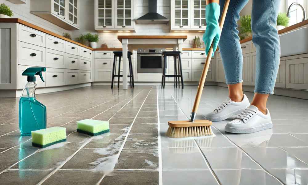 How To Clean Kitchen Floor Grout