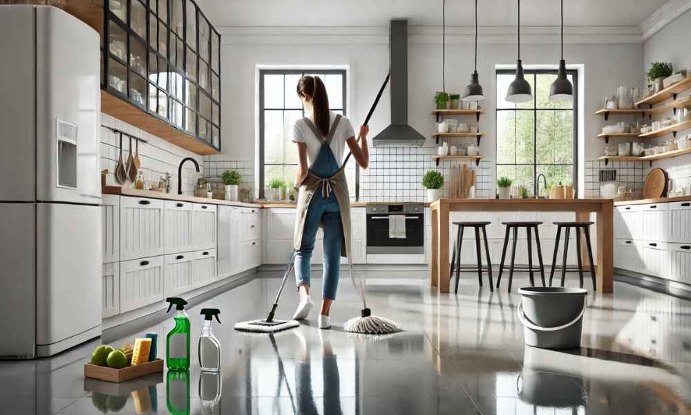 How To Clean Kitchen Floor