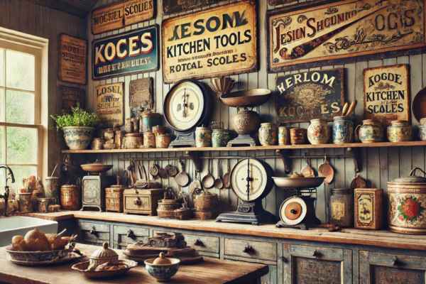 Vintage Finds: Antiques That Tell a Story What Decor To Put Above Kitchen Cabinets