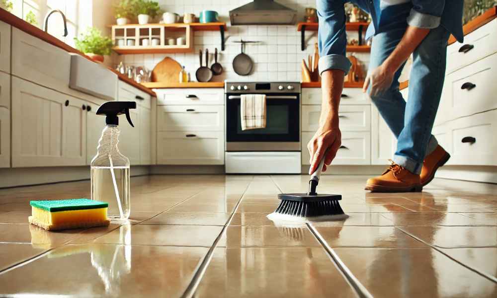 How To Clean Grout In Kitchen Floor Tiles