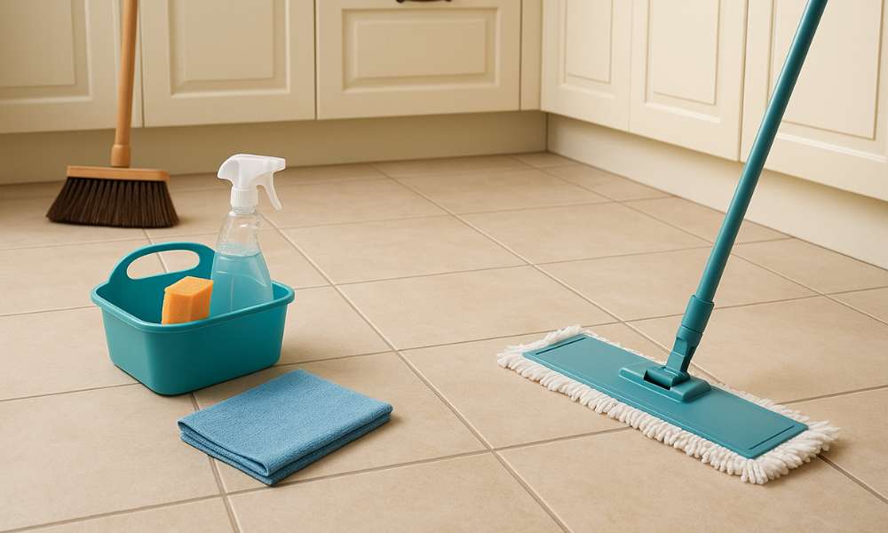How To Clean Tile Kitchen Floor