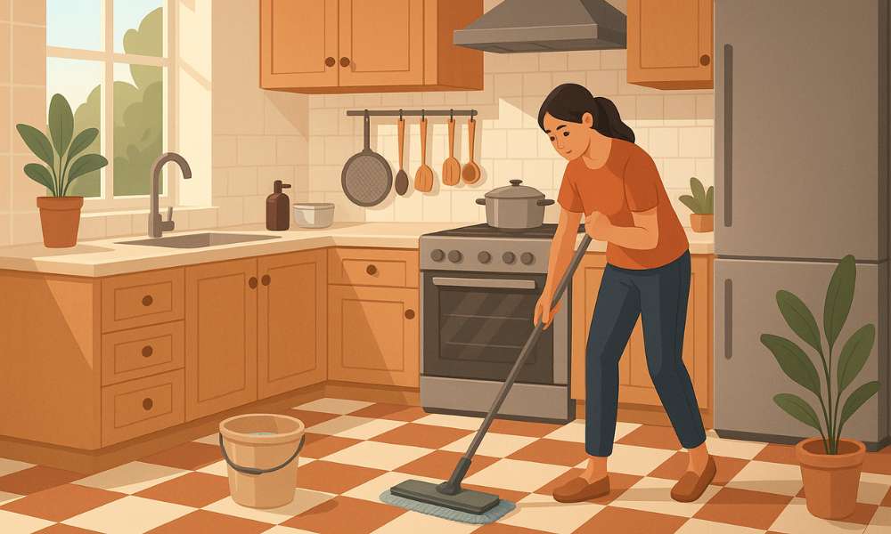 How To Keep Kitchen Floor Clean